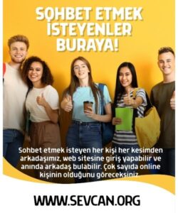 Sohbet Etmek İsteyenler Buraya, Sohbet Ortamı Nasıl, Online Chat, Kaliteli sohbet, Sevcan